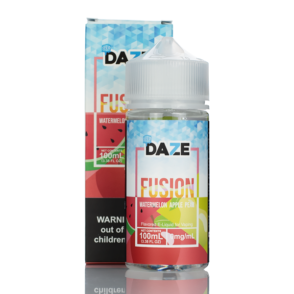 7 Daze Fusion ICED - No Nicotine Vape Juice - 100ml Best Sales Price - eJuice