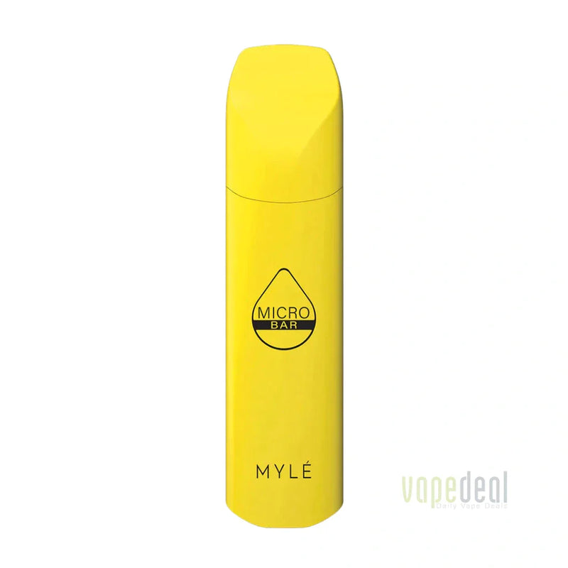 Myle Micro Bar Disposable 1500 Puffs - Banana Ice Best Sales Price - Disposables