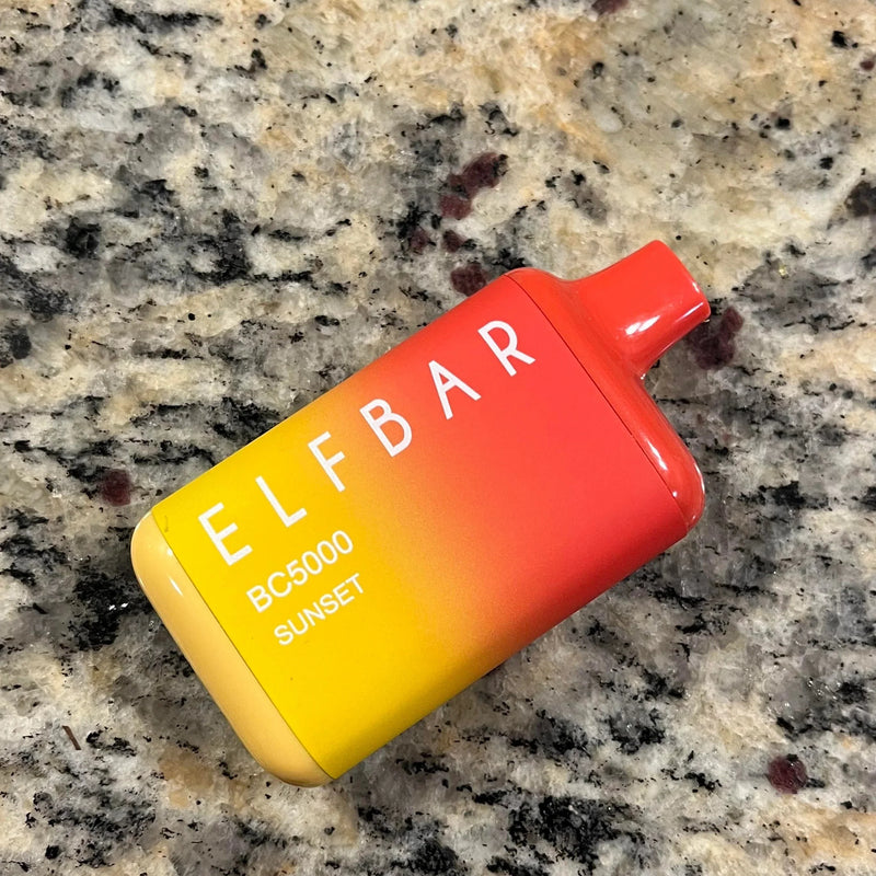 Sunset Elf Bar Flavor BC5000 Disposable Vape 13ML Best Sales Price - Disposables