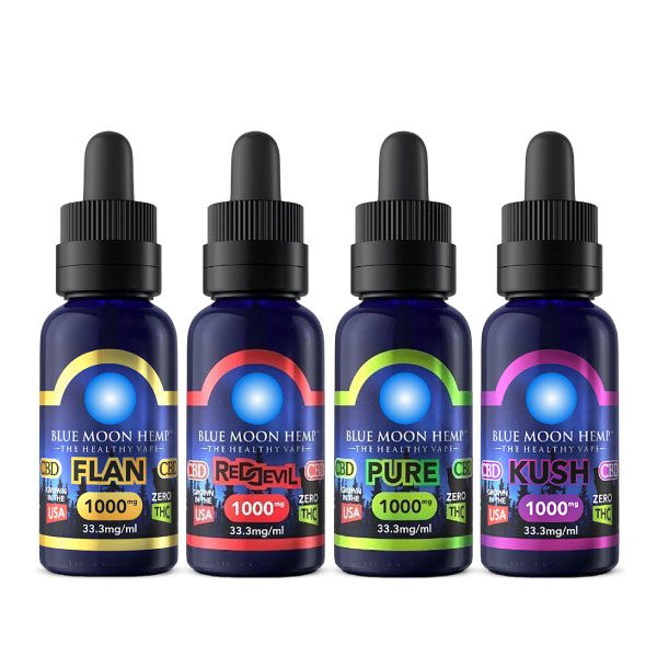 Blue Moon Hemp CBD Vape E-Juice 30ml 1000mg Best Sales Price - eJuice