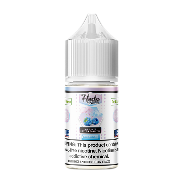 Blue Razz Cotton Candy Hyde x Pod Juice Best Sales Price - eJuice