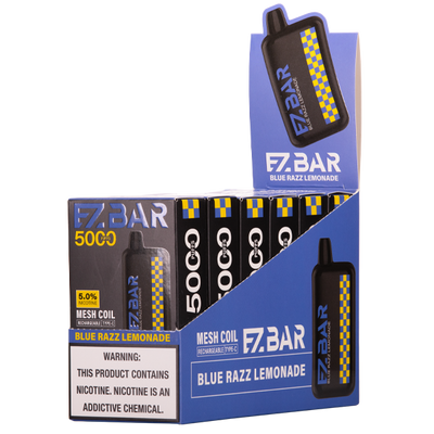 Blue Razz Lemonade EZBAR 5000 Best Sales Price - Disposables