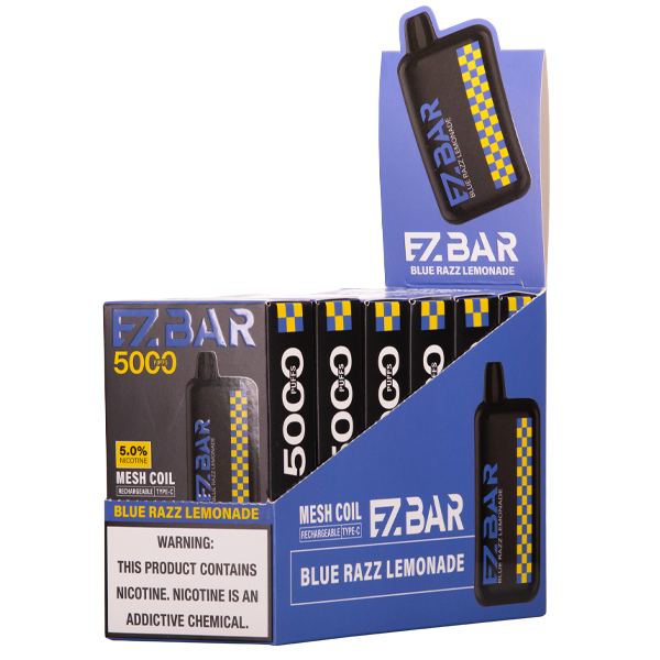 Blue Razz Lemonade EZBAR 5000 Best Sales Price - Disposables