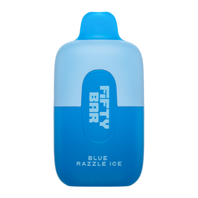 Blue Razzle Ice Fifty Bar Best Sales Price - Disposables