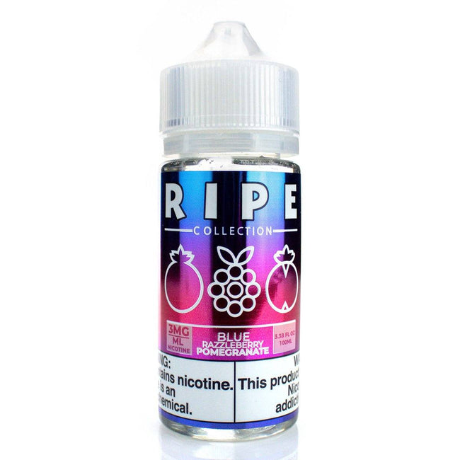 Blue Razzleberry Pomegranate by Ripe Collection 100ml Best Sales Price - eJuice