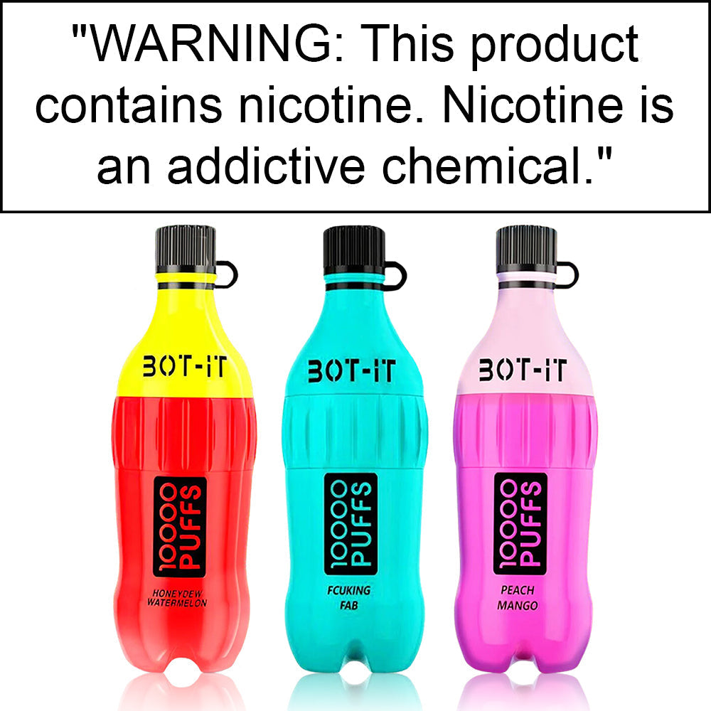 BOT IT DISPOSABLE VAPE 10000 PUFFS Best Sales Price - Disposables