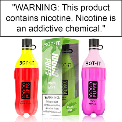 BOT IT DISPOSABLE VAPE 10000 PUFFS Best Sales Price - Disposables