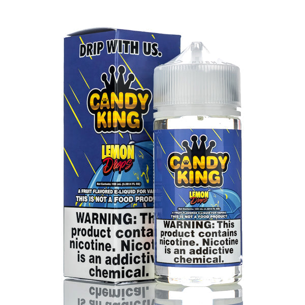 Candy King Lemon Drops 100ml 3mg Best Sales Price - eJuice