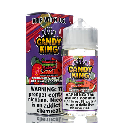 Candy King Watermelon Bubblegum 100ml 3mg Best Sales Price - eJuice