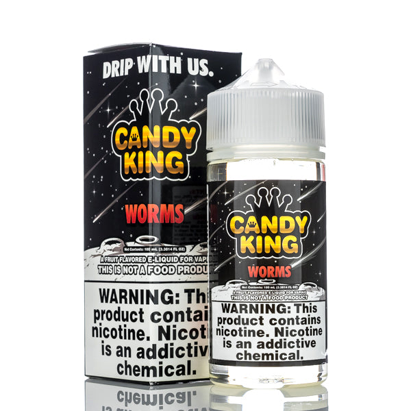 Candy King Worms 100ml 6MG Best Sales Price - eJuice