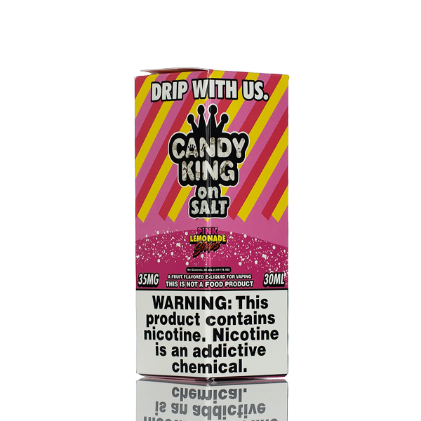 Candy King on Salt - Pink Lemonade Stripes - 30ml Best Sales Price - eJuice