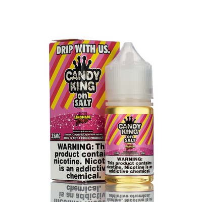 Candy King on Salt - Pink Lemonade Stripes - 30ml Best Sales Price - eJuice