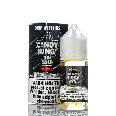 Candy King on Salt Worms 30ml 35mg Best Sales Price - Salt Nic Vape Juice