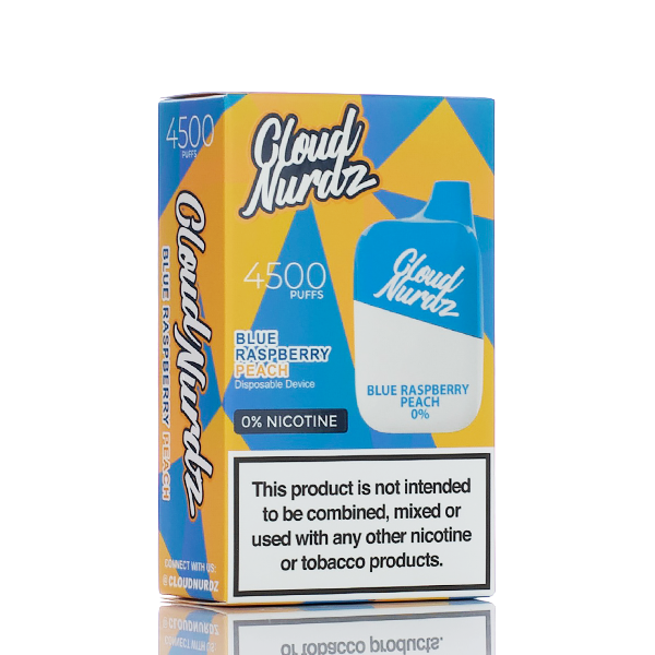 Cloud Nurdz 4500 Puffs No Nicotine Disposable Vape - 12ML Best Sales Price - Disposables