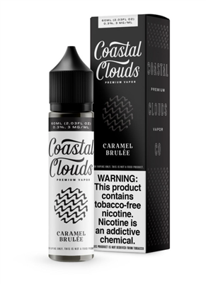 Coastal Clouds Caramel Brulee 60ml EJuice Best Sales Price - eJuice