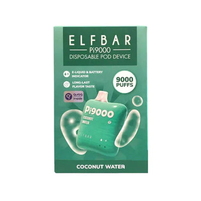 Coconut Water Elf Bar Pi9000 Disposable Vape 9000 Puffs 19ml Best Sales Price - Disposables