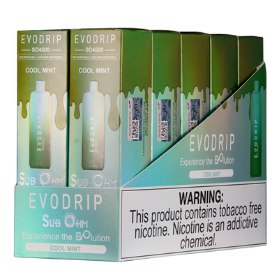 Cool Mint EVODRIP SO4500 Best Sales Price - Disposables