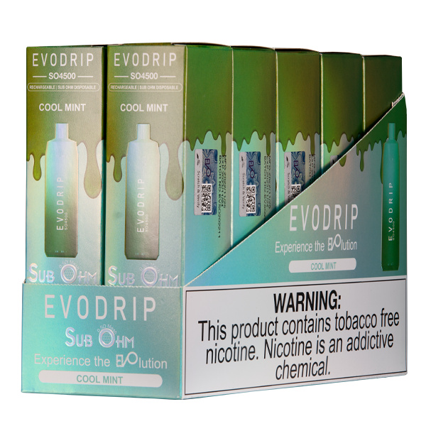 Cool Mint EVODRIP SO4500 Best Sales Price - Disposables