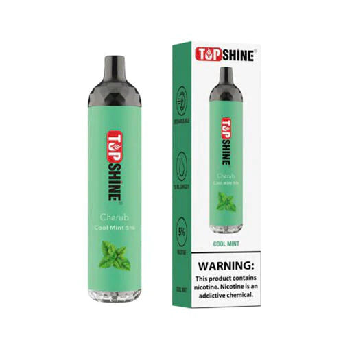 Cool Mint Top Shine Cherub Disposable Vape 4500 Puffs Best Sales Price - Disposables