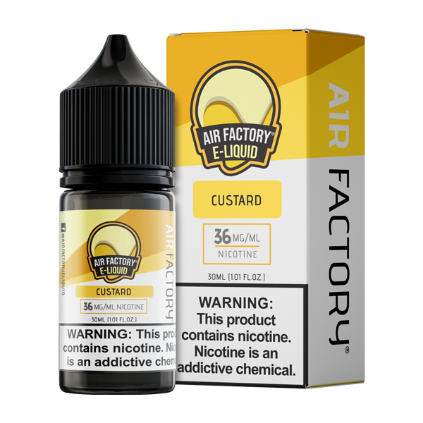 Custard Air Factory Salt Nic Vape Juice Best Sales Price - Salt Nic Vape Juice