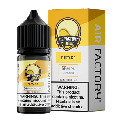 Custard Air Factory Salt Nic Vape Juice Best Sales Price - Salt Nic Vape Juice