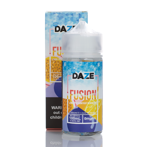 7 Daze Fusion ICED - No Nicotine Vape Juice - 100ml Best Sales Price - eJuice