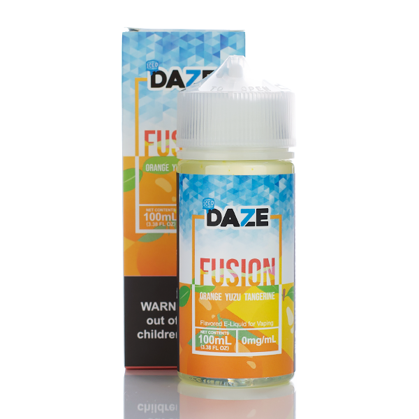 7 Daze Fusion ICED - No Nicotine Vape Juice - 100ml Best Sales Price - eJuice