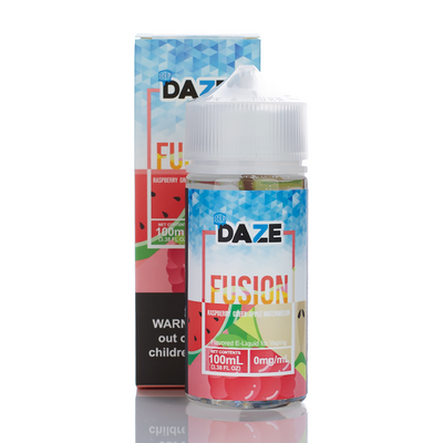 7 Daze Fusion ICED - No Nicotine Vape Juice - 100ml Best Sales Price - eJuice