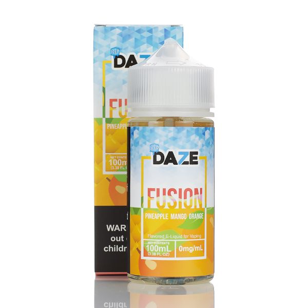 7 Daze Fusion ICED - No Nicotine Vape Juice - 100ml Best Sales Price - eJuice