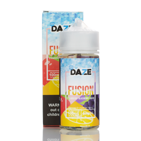 7 Daze Fusion ICED - No Nicotine Vape Juice - 100ml Best Sales Price - eJuice