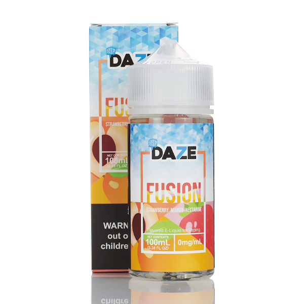 7 Daze Fusion ICED - No Nicotine Vape Juice - 100ml Best Sales Price - eJuice