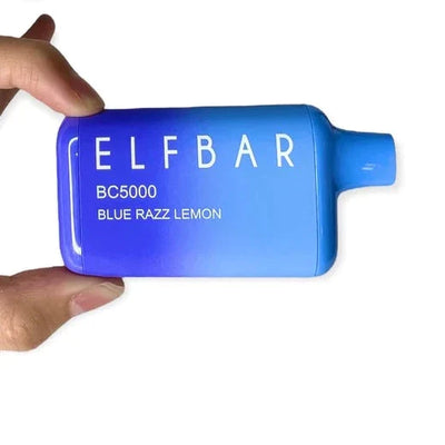 ELF BAR BC5000 5000 Puffs Disposable Vape - 13ML BLUE RAZZ LEMON Best Sales Price - Disposables