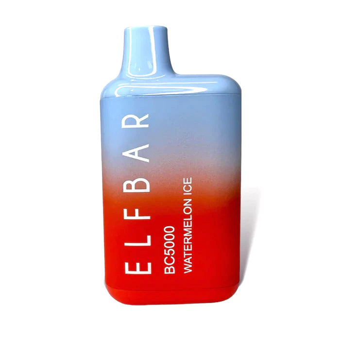 ELF BAR BC5000 5000 Puffs Disposable Vape 13ML WATERMELON ICE Best Sales Price - Disposables