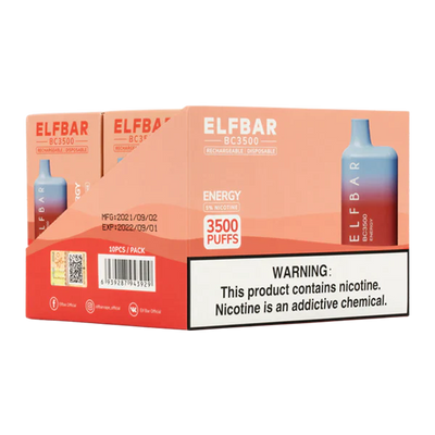 Elf Bar BC3500 Disposable Kit 3500 Puffs 650mAh 650mAh Energy Best Sales Price - Disposables