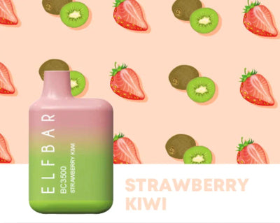 Elf Bar BC3500 Disposable Kit 3500 Puffs 650mAh Strawberry Kiwi Best Sales Price - Disposables