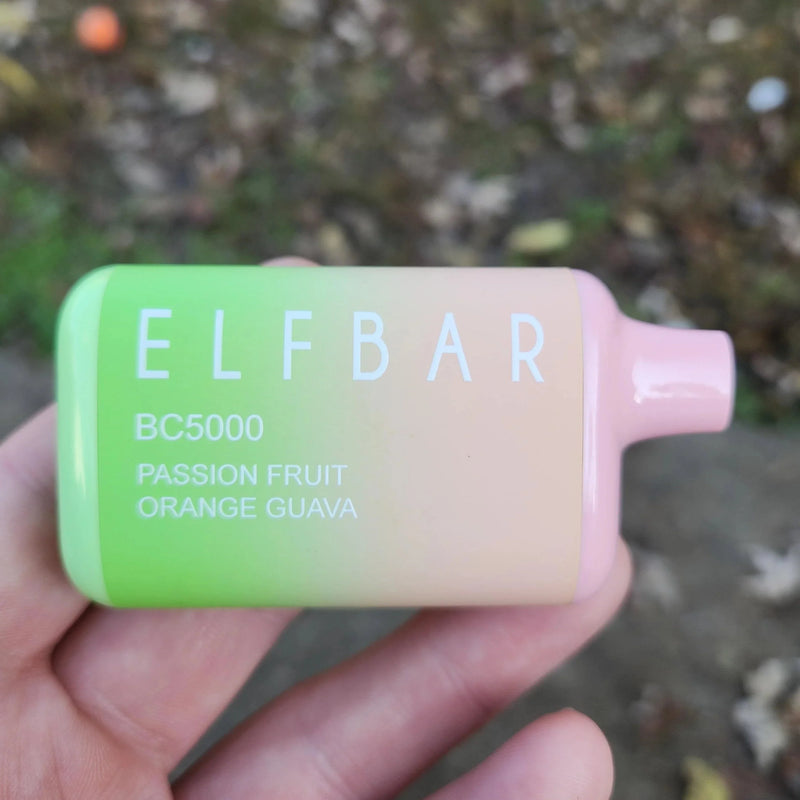 Elf Bar BC5000 Passion Fruit Orange Guava Disposable Best Sales Price - Disposables