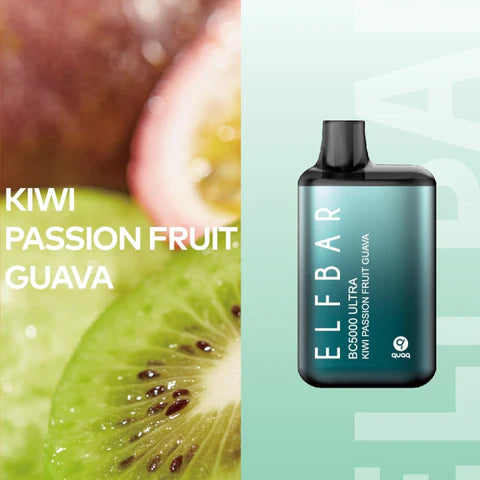 Elf Bar Ultra 50MG Kiwi Passion Fruit Guava Best Sales Price - Disposables