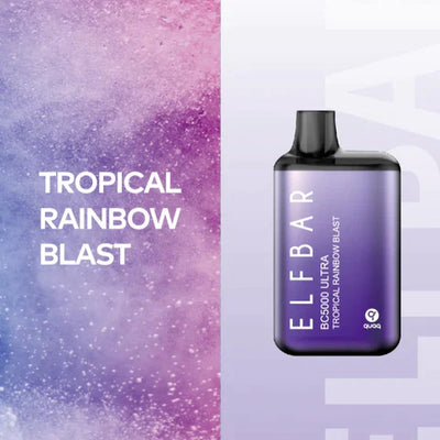 Elf Bar Ultra 50MG TROPICAL RAINBOW BLAST Best Sales Price - Disposables