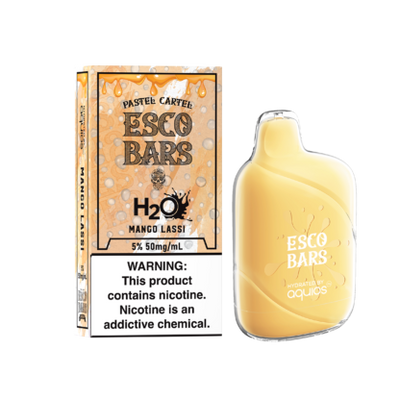 Esco Bars Aquios H2O 6000 Disposable Mango Lassi Best Sales Price - Disposables