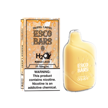 Esco Bars Aquios H2O 6000 Disposable Mango Lassi Best Sales Price - Disposables