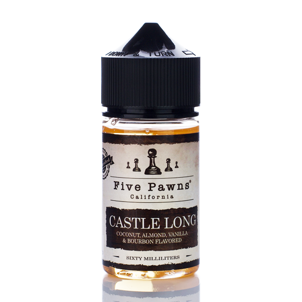 Five Pawns TFN E-Liquid - Castle Long - 60ml (12mg) Best Sales Price - eJuice
