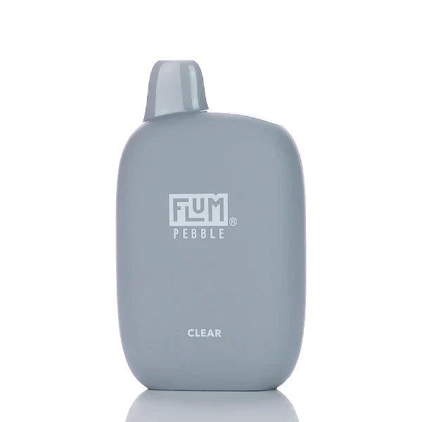 Flum Pebble 6000 Puffs Rechargeable Disposable Vape - 14ML Clear Best Sales Price - Disposables