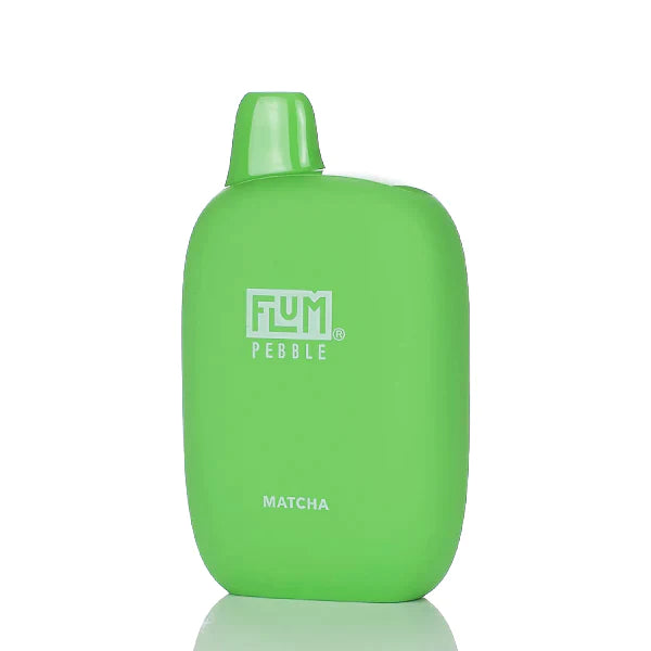 Flum Pebble 6000 Puffs Rechargeable Disposable Vape - 14ML Matcha Best Sales Price - Disposables