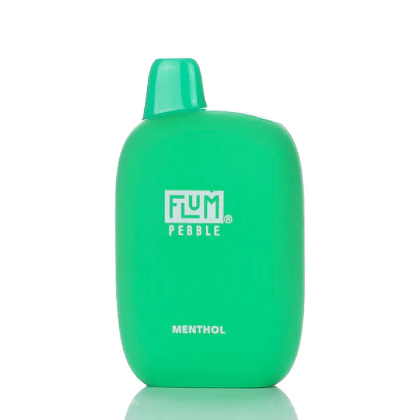 Flum Pebble 6000 Puffs Rechargeable Disposable Vape - 14ML Menthol Best Sales Price - Disposables