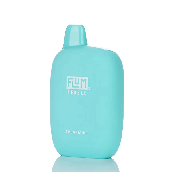 Flum Pebble 6000 Puffs Rechargeable Disposable Vape - 14ML Spearmint Best Sales Price - Disposables