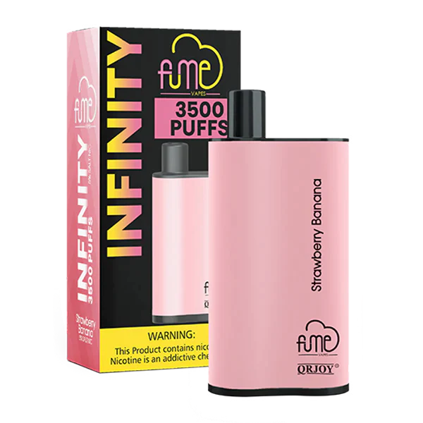 Fume Infinity Strawberry Banana 3500 Puffs Best Sales Price - Disposables