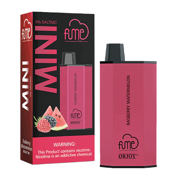 Fume Mini Raspberry Watermelon 1000 Puffs Best Sales Price - Disposables