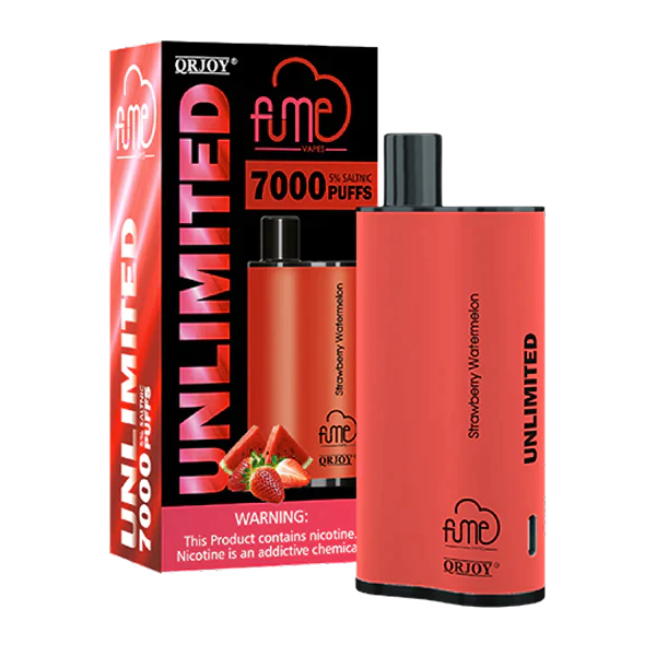 Fume Unlimited Strawberry Watermelon 7000 Puffs Best Sales Price - Disposables