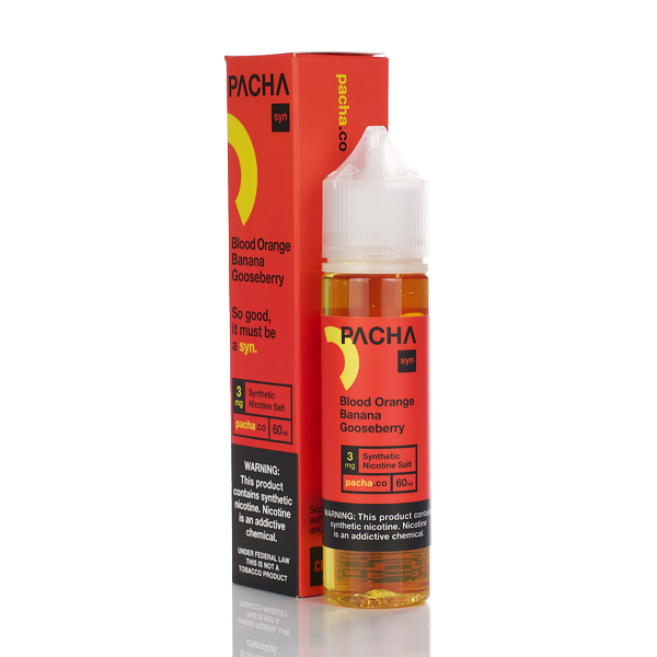 Pachamama Syn- Blood Orange Banana Gooseberry 60ml Best Sales Price - eJuice