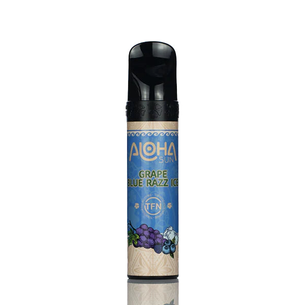 Grape Blue Razz Ice Aloha Sun TFN 3000 Puffs Disposable Vape Best Sales Price - Disposables